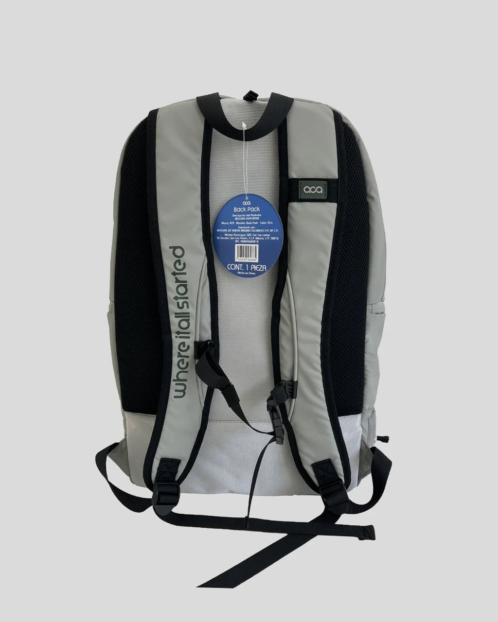 Bag Pack Grey